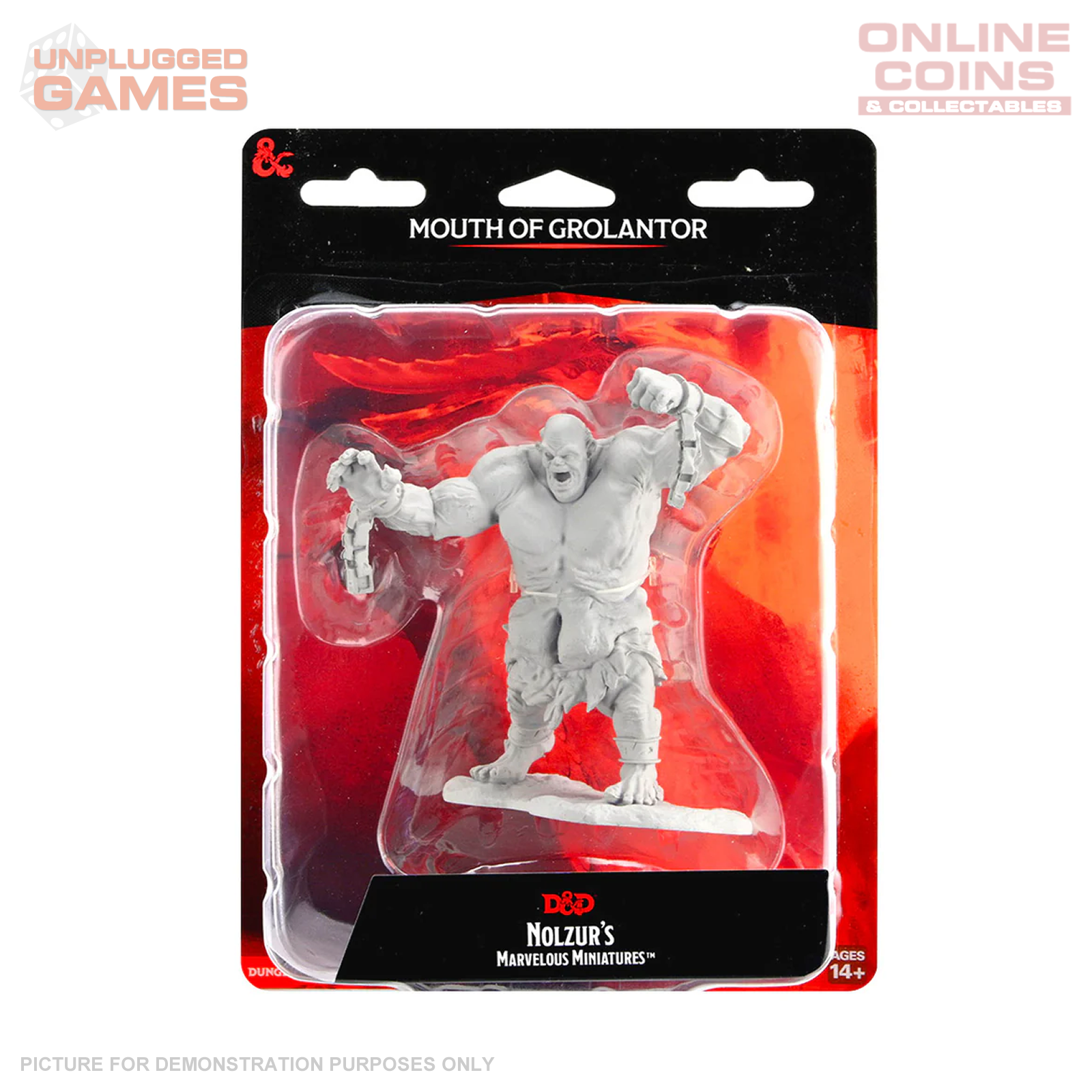 D&D Nolzurs Marvelous Unpainted Miniatures Mouth of Grolantor